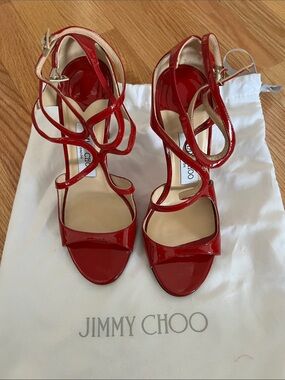 Jimmy Choo Patent Heel